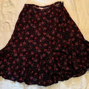 C. J. Banks woman’s skirt 22W colorful side zipper great condition